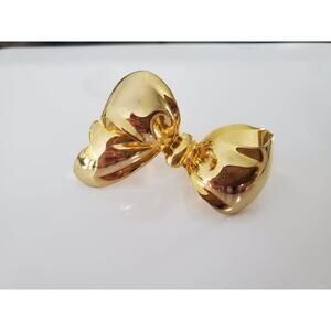 Vintage Gold Bow Tie Brooch